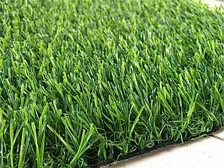 Landscape Grass Synthetic Grass 9000Dtex Garden Decoration Turf