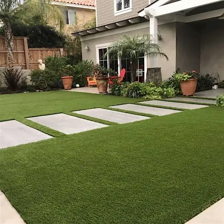 Water Wave Yarn Garden Artificial Grass